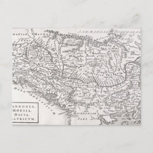 POSTAL MAPA: PANNONIA