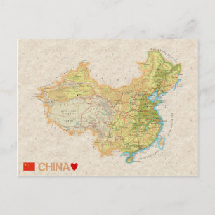 Postal MAPA POSTCARDS (HH) China