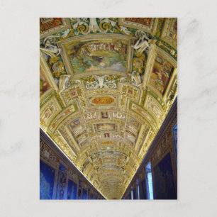 Postal mapas de galería de vaticanos