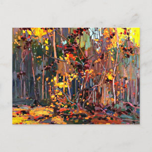 Postal Maple Saplings, pintura de arte fino de Tom Thomso