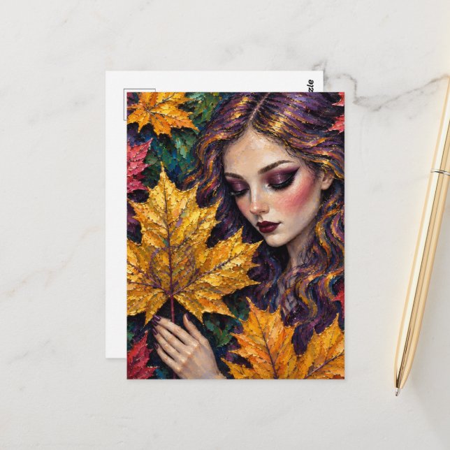 Postal MapleLeafMoment  (Anverso/Reverso In Situ)