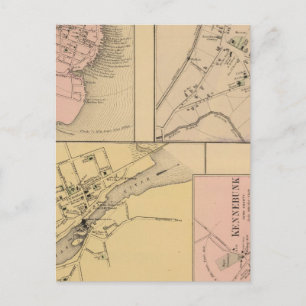 Postal Maquias, Eastport, Alfred, Kennebunk