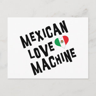 Postal Máquina de amor mexicana
