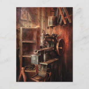 Postal Máquina de coser - Máquina de coser para la fabric