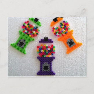 Postal máquina de engorde