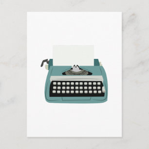 Postal Máquina de escribir