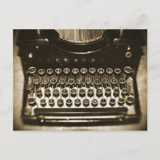 Postal Máquina de escribir