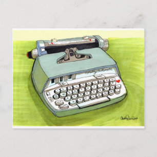 Postal Máquina de escribir clásica completamente automáti