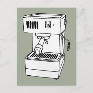 Postal Máquina de espresso