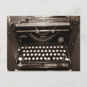 Postal Máquina de la máquina de escribir