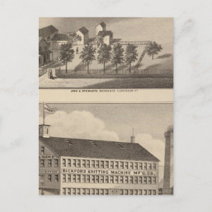 Postal Máquina de tejer Clarendon Bickford