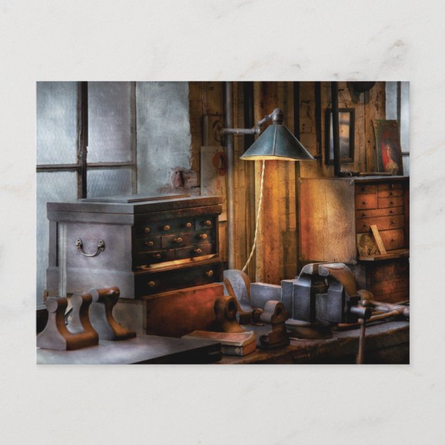 Postal Máquina - Mi estación de trabajo (Anverso)