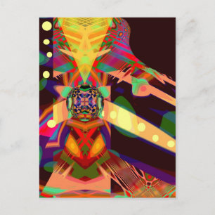 Postal Máquina musical