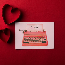 Postal Maquinaria retro Valentine de cosecha personalizad