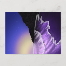 Postal Mar áspero y cielo estrellado