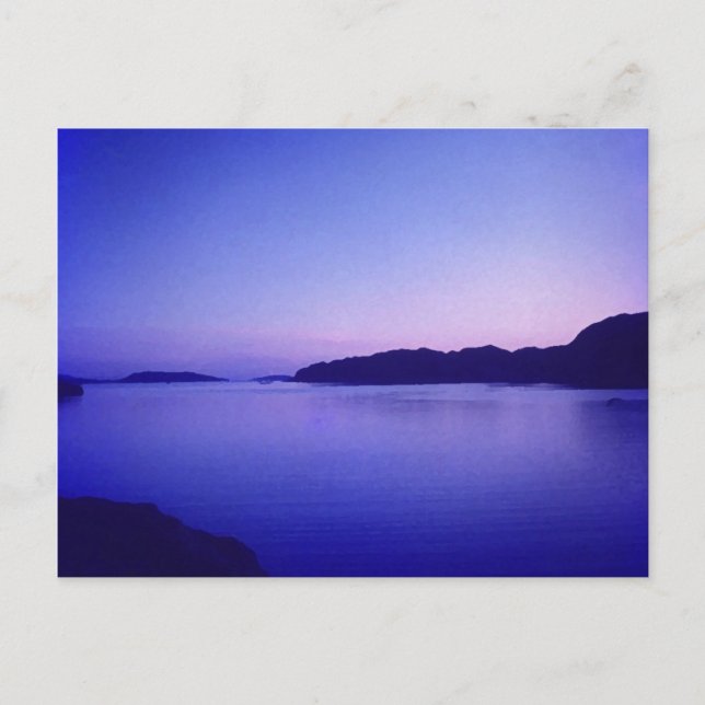 Postal Mar Azul (Anverso)