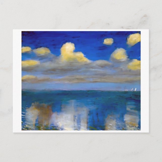 Postal Mar Calma | Emil Nolde | (Anverso)