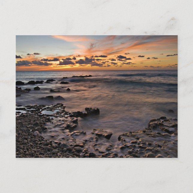 Postal Mar Caribe, Islas Caimán.  Ondas colapsadas 2 (Anverso)