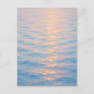 Postal Mar de Brillo - Estilo de Pintura Pastel