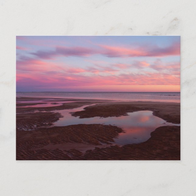 Postal Mar De Cortez Al Dusk (Anverso)