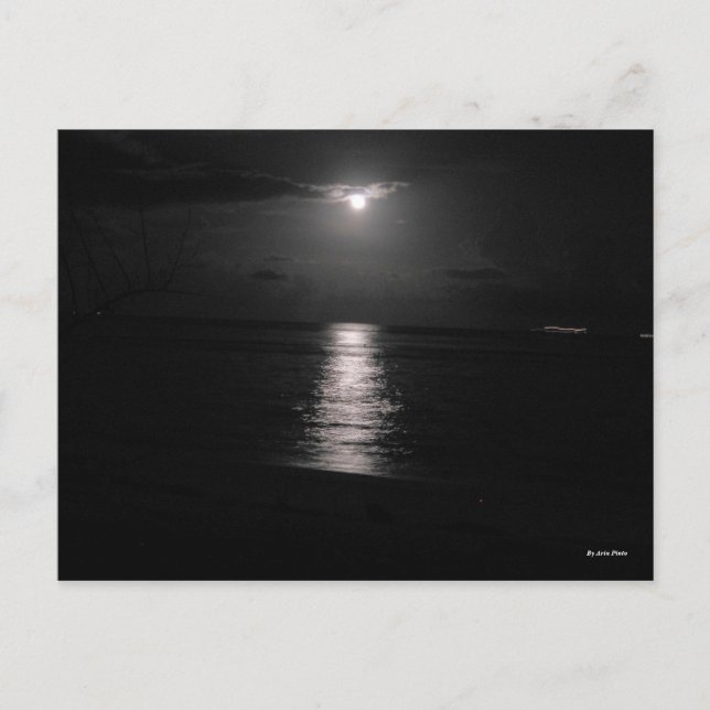 Postal Mar de la Noche (Anverso)