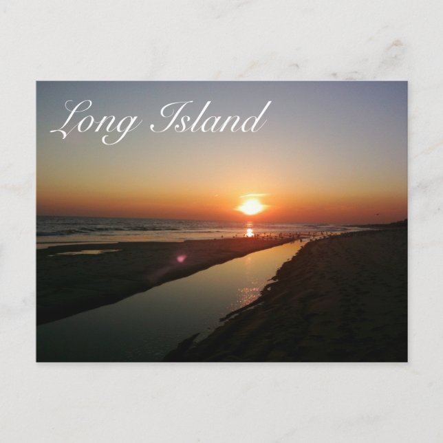 Postal Mar de Long Island (Anverso)