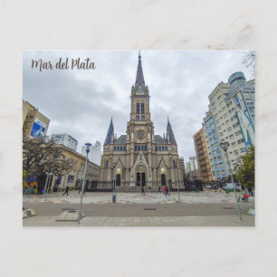 Postal Mar del Plata, Argentina, Basílica Los Santos