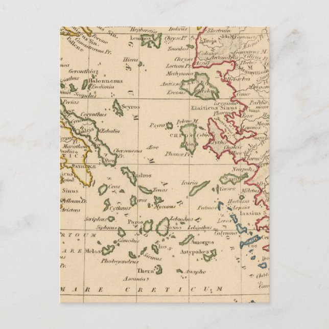 Postal Mar Egeo (Anverso)