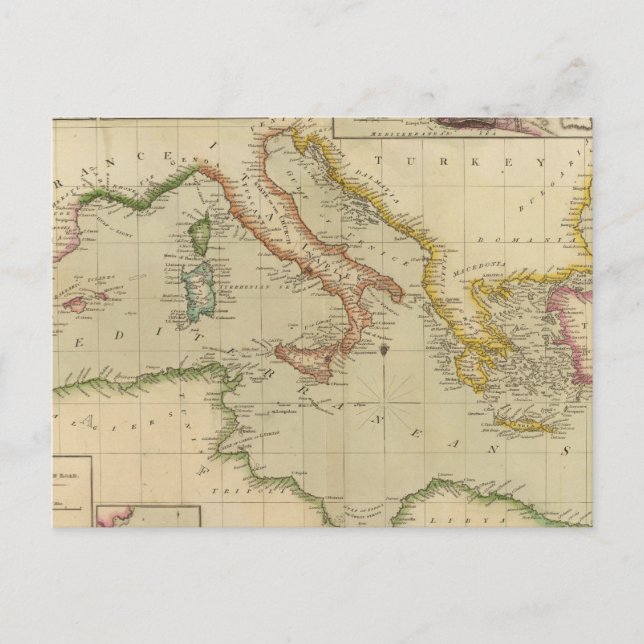 Postal Mar Mediterráneo 6 (Anverso)