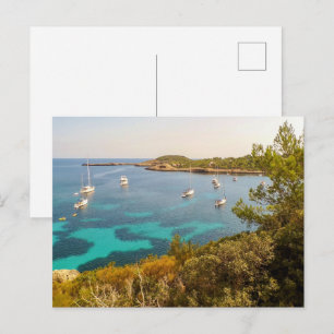 Postal Mar Mediterráneo & Yates, Portinatx, Ibiza
