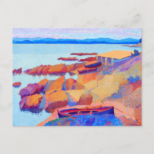 Postal Mar paisajista por Henri Edmond Cross