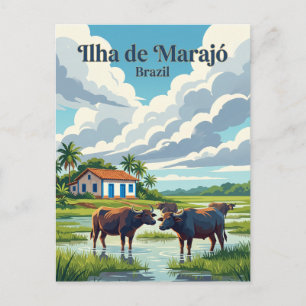 Postal Marajó Brasil
