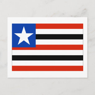 Postal Maranhão, Bandera de Brasil