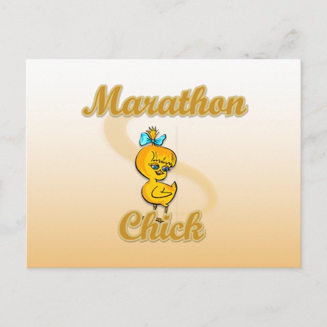 Postal Marathon Chick (Anverso)