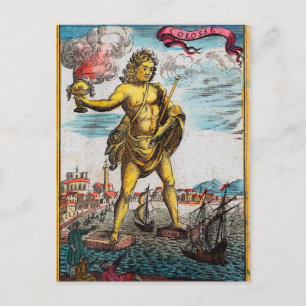 Postal Maravillas Del Mundo Antiguo