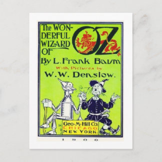Postal Maravilloso Asistente De Oz