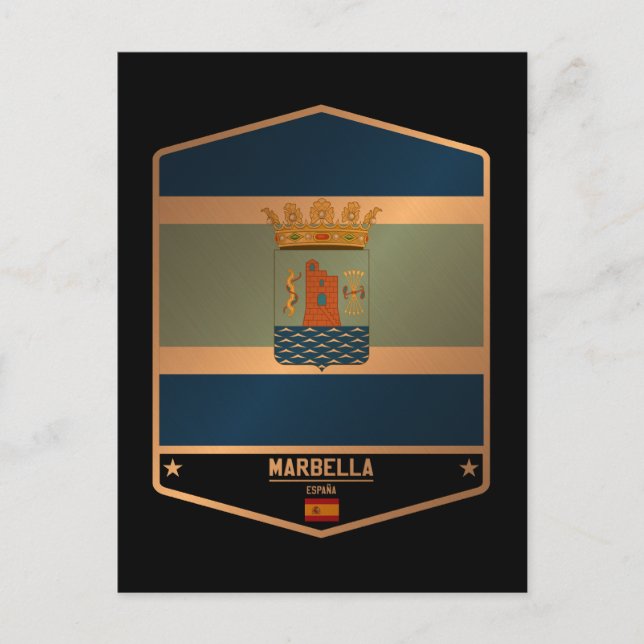 Postal Marbella (Anverso)