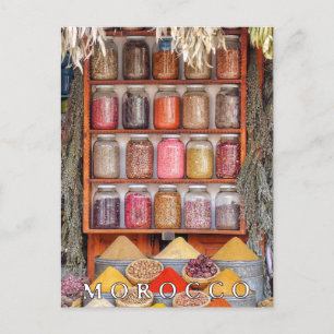 Postal Marbella Marruecos Marrakech Rojo Antiguo Souvenir