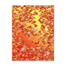 Marble Patch Lodge Swirl Digital Art Postcard