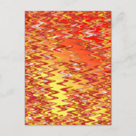 Postal Marble Patch Tight Swirl Digital Art Postcard