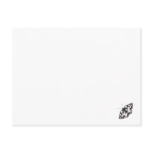 Marble White Butfly Card
