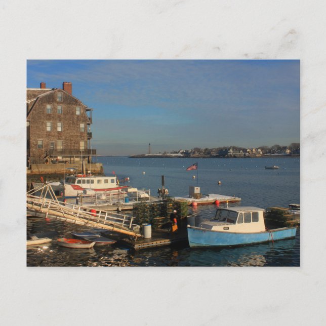 Postal Marblehead MAMÁES Waterfront (Anverso)