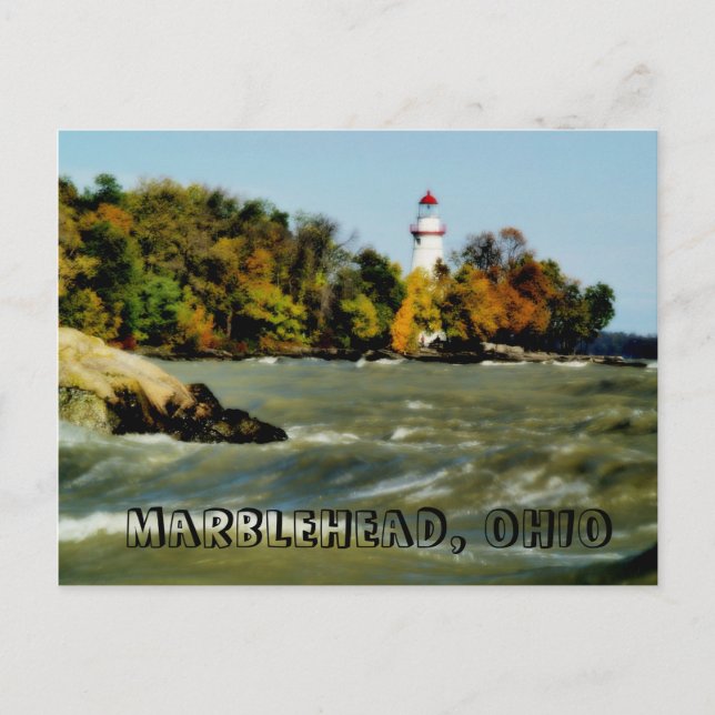 POSTAL MARBLEHEAD, OHIO (Anverso)