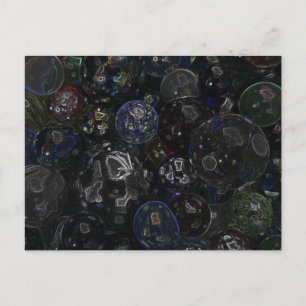 Postal Marbles holográficos
