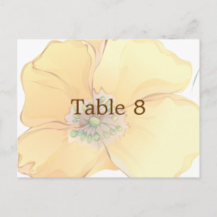 Postal Marca de agua Florals Boda Tamaño de la tarjeta: