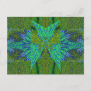 POSTAL MARCA DE BOTÓN EXTRAÑA 4