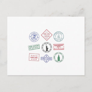 Postal Marca de pasaporte