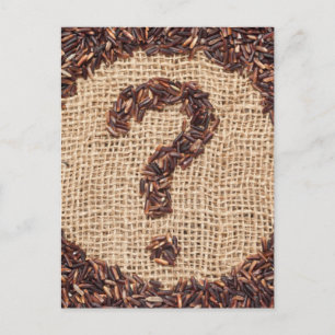 Postal Marca de preguntas