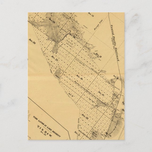 Postal Marca de sal de la bahía de San Francisco (Anverso)