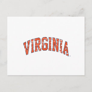 Postal Marca de Virginia Deteriorada